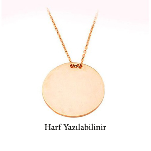 Plaka Altın Kolye AS333KL